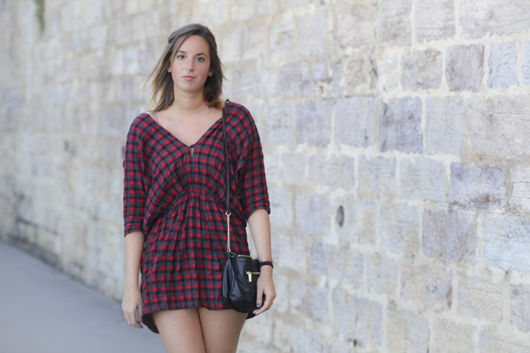 IMG 0212 Checked dress   Blog mode Lyon