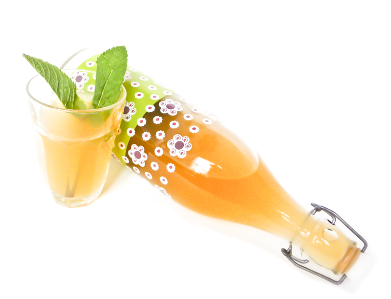 P1100154 2 Mon thé glacé : pêche, ananas & menthe   Blog mode Lyon